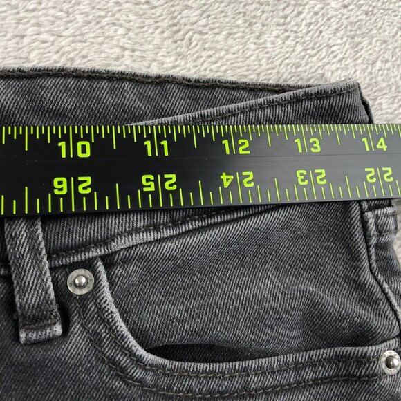 Levis Womens 711 Jeans Size 25 Skinny Leg Ankle Chic Gray Denim Casual Classic - Picture 5 of 14